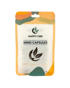 Mind Capsules CBD Ashwaganda Vitamine D3 10 stuks Happy CBD