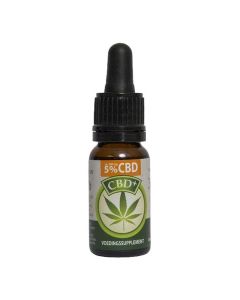 CBD Plus Olie 5% 10ml Jacob Hooy - overzicht