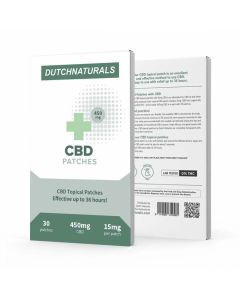 30 stuks cbd pleisters 15mg van Dutch Natural Healing