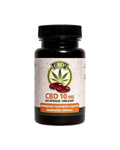 CBD capsules 10mg 60 stuks
