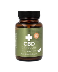 CBD Capsules 60 stuks 20mg Full spectrum Sterk
