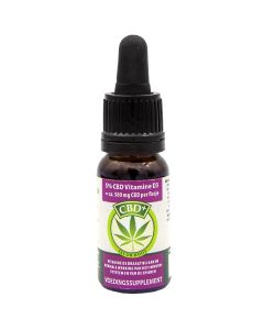 CBD Olie 5% met Vitamine D3 10ml Jacob Hooy