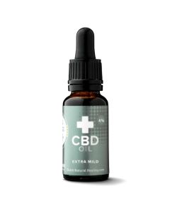 CBD olie Extra Mild 4% Dutch Natural Healing flesje