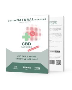 CBD pleister ultra sterk 45mg 30 stuks van Dutch Natural Healing 