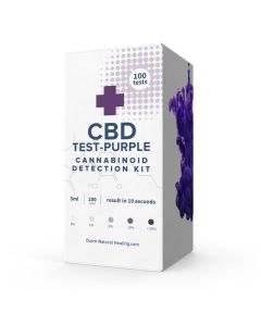 CBD testerkit testset voor CBD sterkte 100+ testen doosje