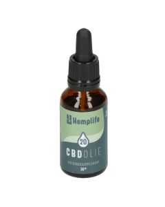 Hemplife CBD olie 20% 30ml