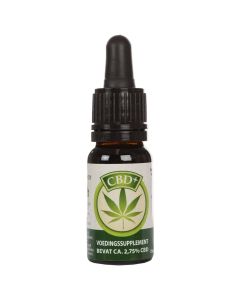 CBD Plus Olie 2,75% 10ml Jacob Hooy - overzicht