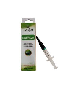 Full spectrum cbd pasta 45% extra sterk verpakking en spuit