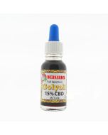 CBD Golyoli 15% met MCT kokos olie in een flesje van 20ml