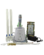 Zelf wietolie maken met de Cannolator set Compleet van Stichting Medi-Wiet - overzicht