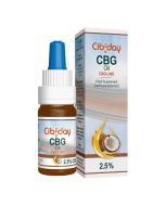 CBG Olie druppels 2,5% Naturel 10ml van Cibiday