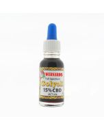 CBD Golyoli 15% met MCT kokos olie in een flesje van 20ml