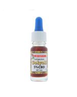 CBD Golyoli 5% met MCT kokos olie in een flesje van 10ml