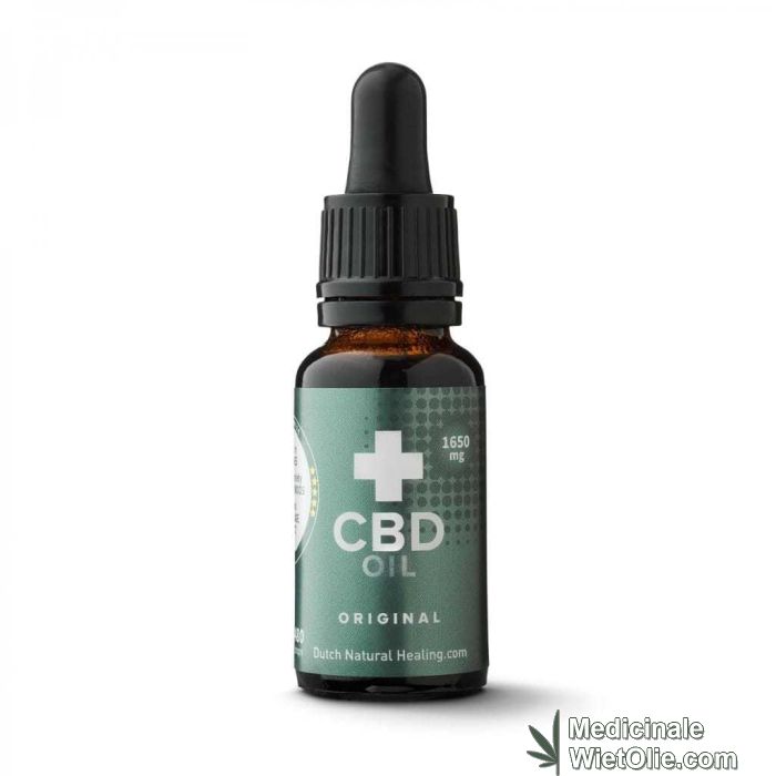 CBD Olie + 8,25 1650mg Naturel 20ml Dutch Natural Healing